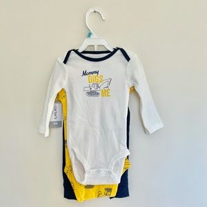 NWT Carter’s Excavator Baby Boy Set